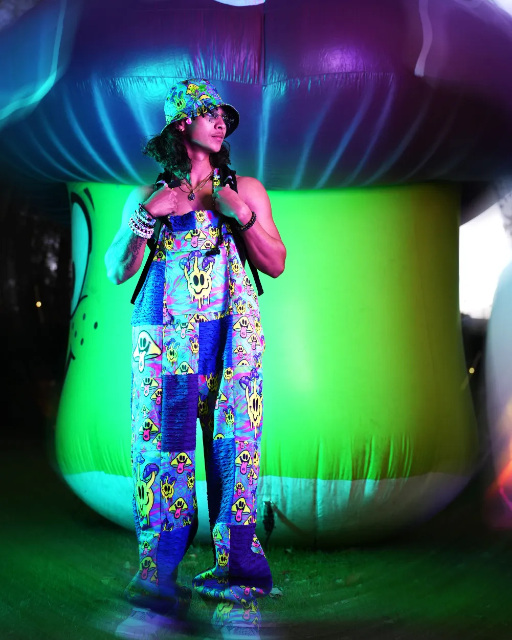 Electric Tripp Unisex Overalls Outfit sold by iHeartRaves