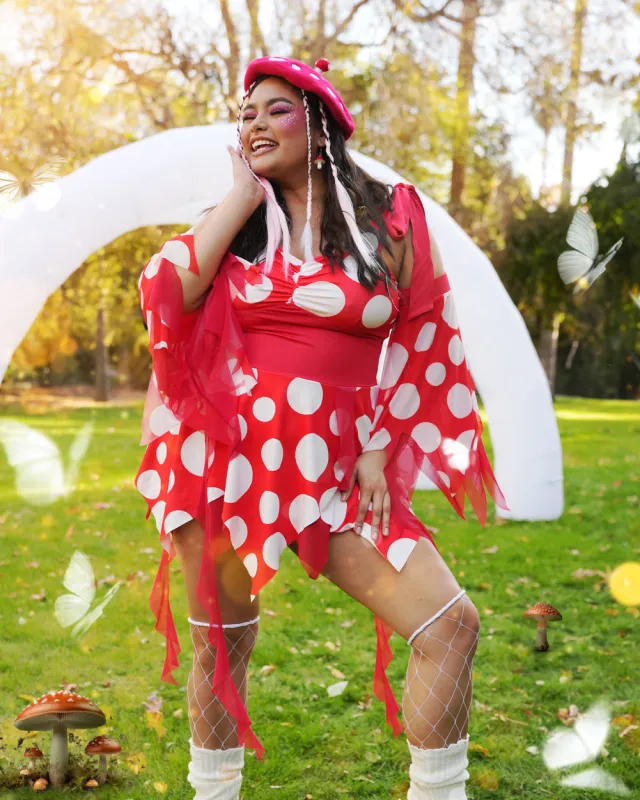 Forest Spirit Mushroom Dress Set sold by iHeartRaves