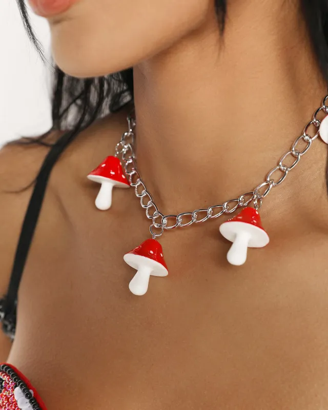 Picking Mushrooms Choker sold by iHeartRaves