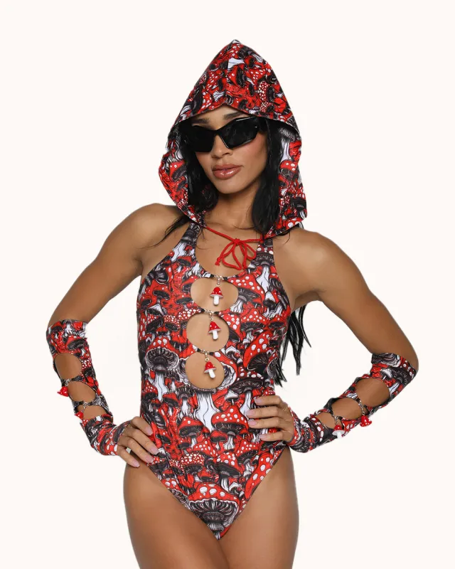 Secret of Life Mushroom Bodysuit Set sold by iHeartRaves