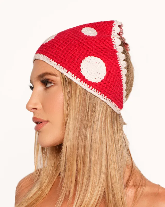Charming Shroom Crochet Bandana sold by iHeartRaves