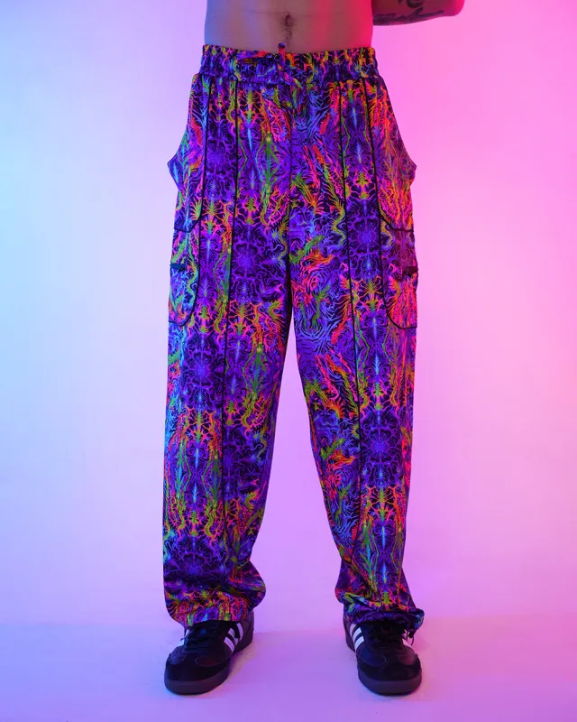 Pixxie Stixx x iHR PsyTrip Harem Pants sold by iHeartRaves