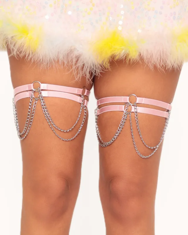 Midnight Potion Pair Leg Garters sold by iHeartRaves