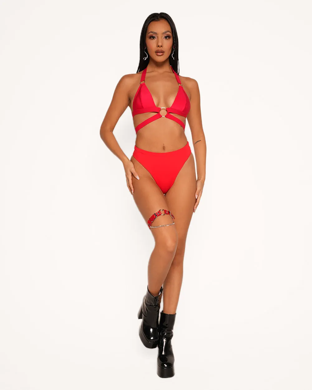 Flawless Victory Bottoms - Red sold by iHeartRaves product image thumbnail 3