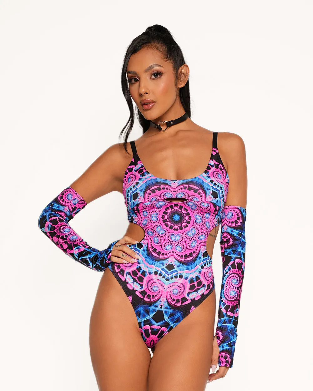 Dreamwave Bodysuit with Sleeves sold by iHeartRaves
