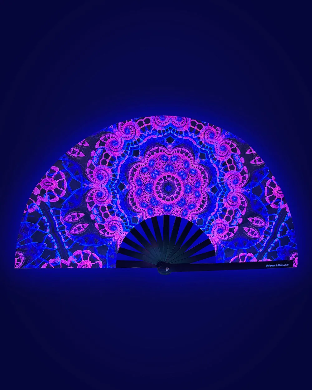 Dreamwave UV Reactive Hand Fan sold by iHeartRaves