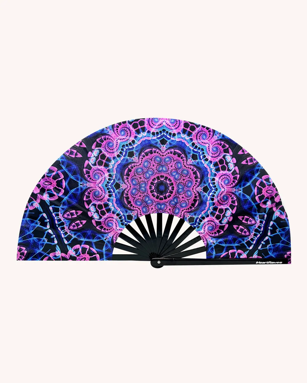 Dreamwave UV Reactive Hand Fan sold by iHeartRaves product image thumbnail 2