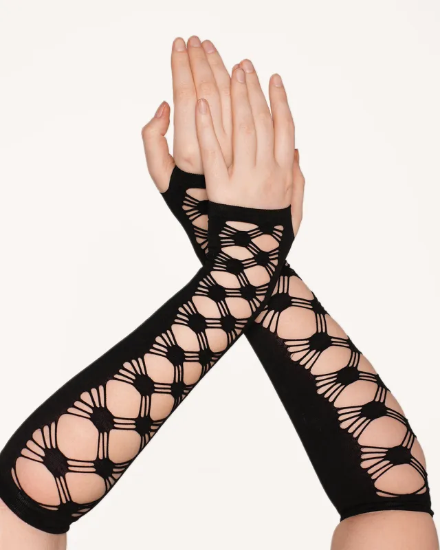 Bass Baddie Fingerless Gloves sold by iHeartRaves