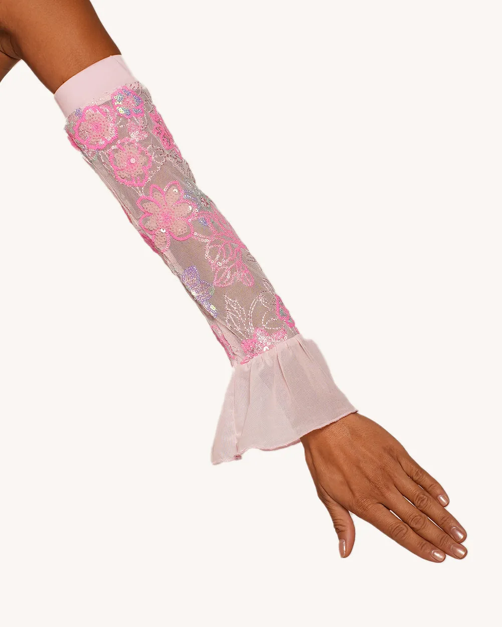 Magical Twinkling Bodysuit with Sleeves and Garter sold by iHeartRaves product image thumbnail 5