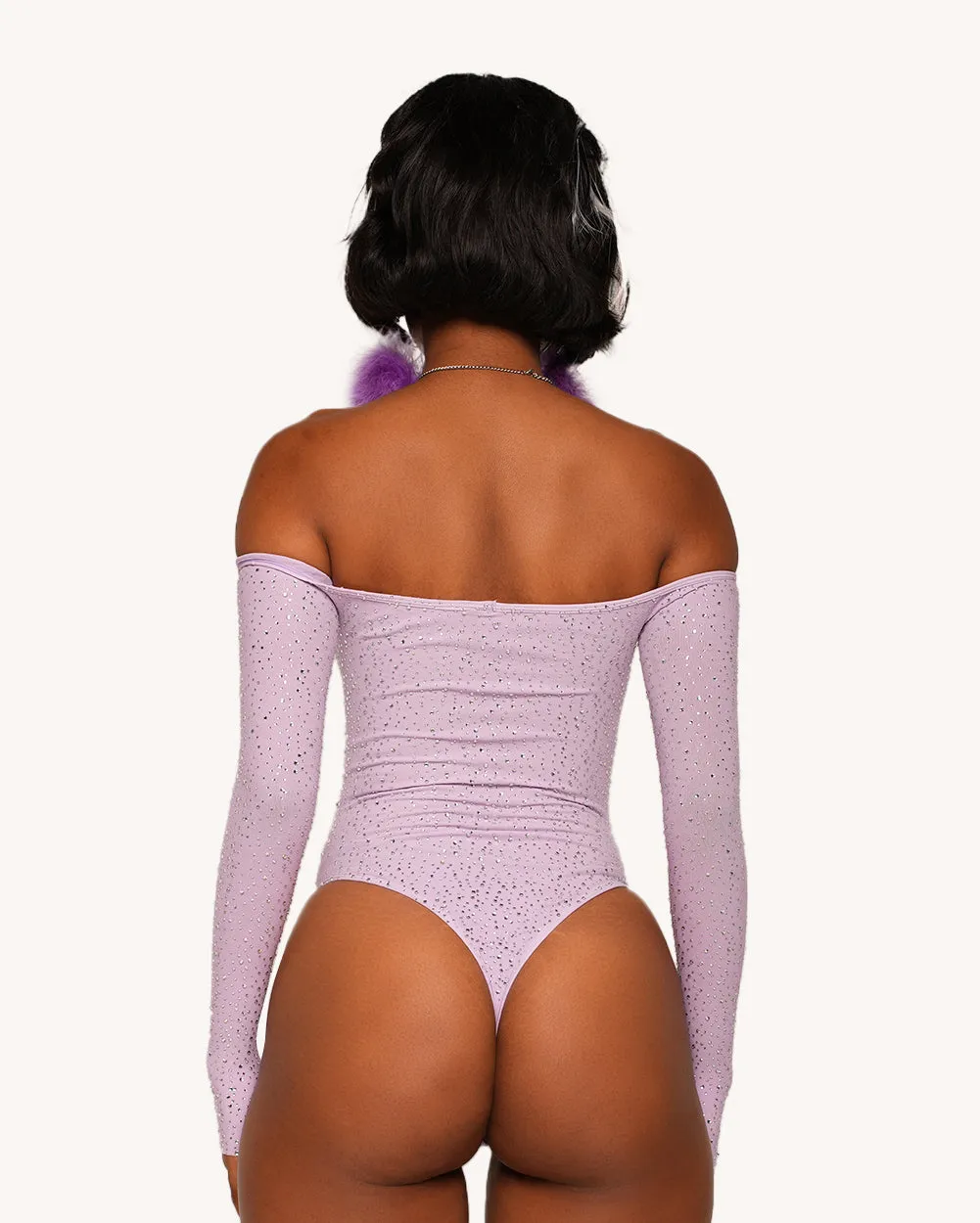 Spotlight Moments Bodysuit - Lavender sold by iHeartRaves product image thumbnail 2