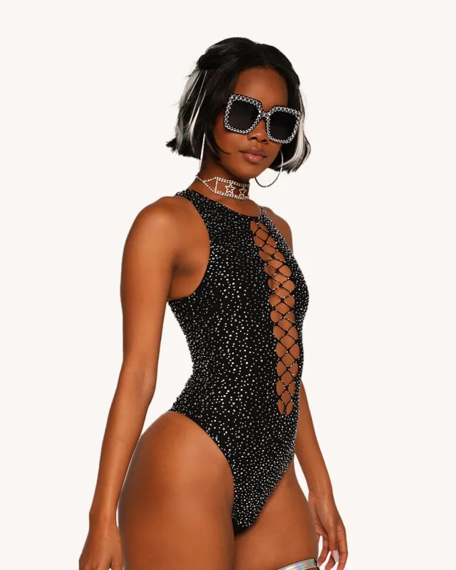 Celestial Vision Bodysuit sold by iHeartRaves