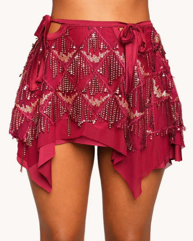 Dusk Till Dawn Sparkle Skirt sold by iHeartRaves