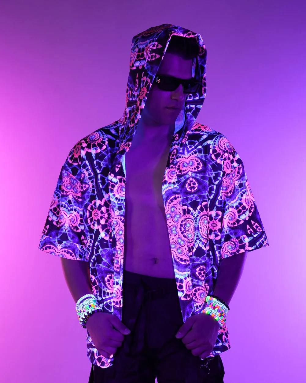 Dreamwave Hooded Robe sold by iHeartRaves product image thumbnail 3