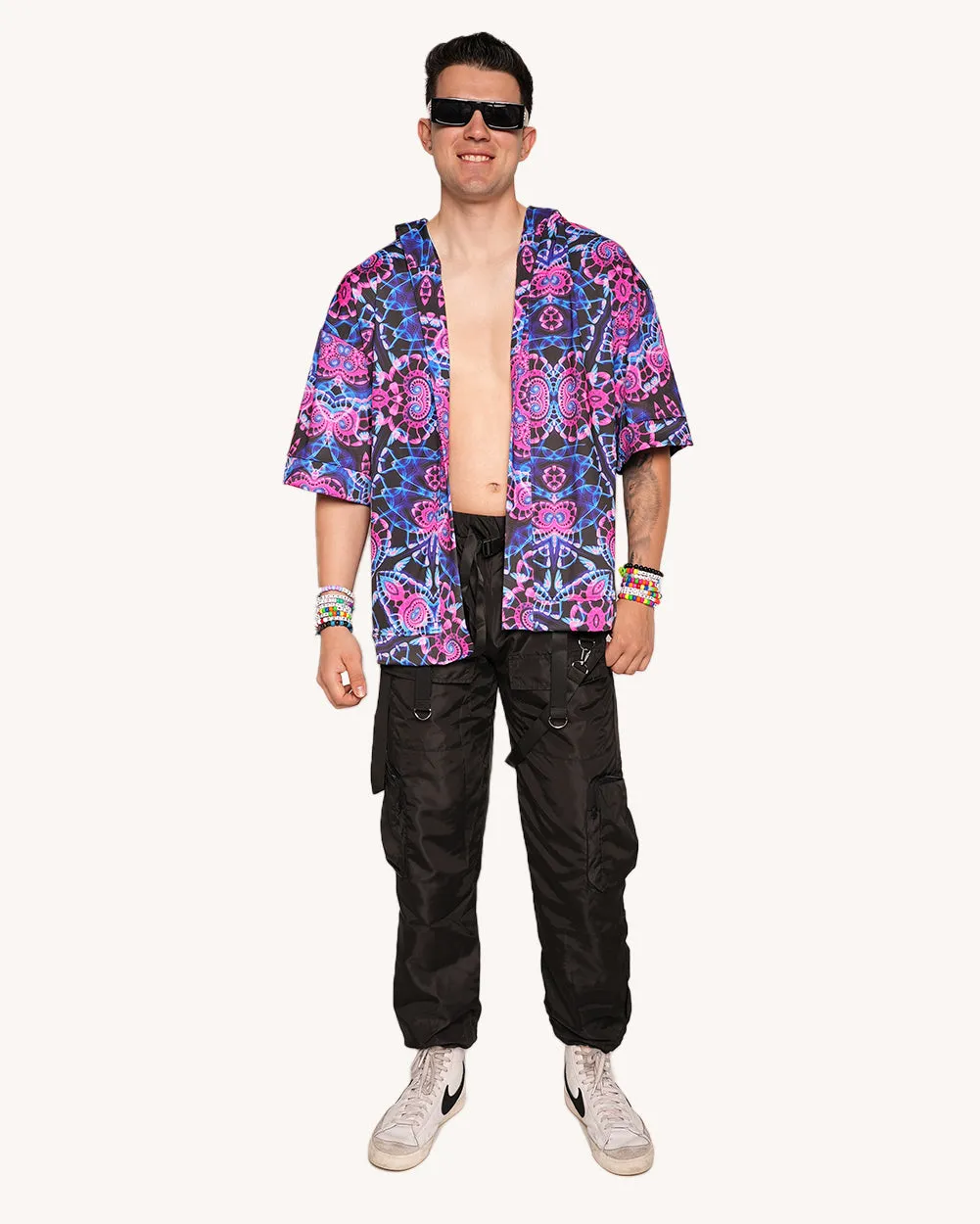 Dreamwave Hooded Robe sold by iHeartRaves product image thumbnail 4