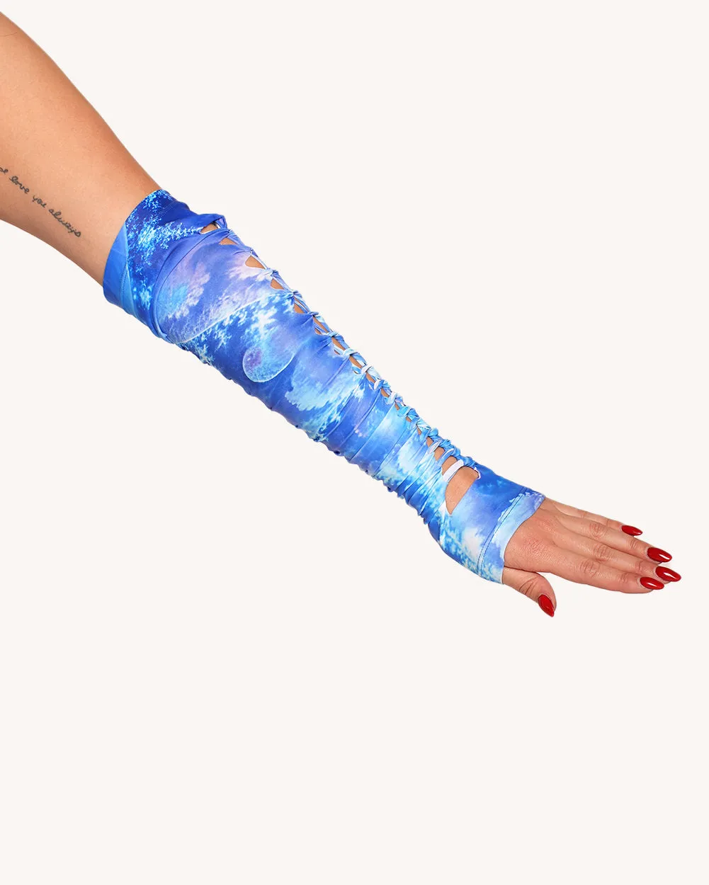 Distorted Dream Bodysuit with Sleeves sold by iHeartRaves product image thumbnail 4