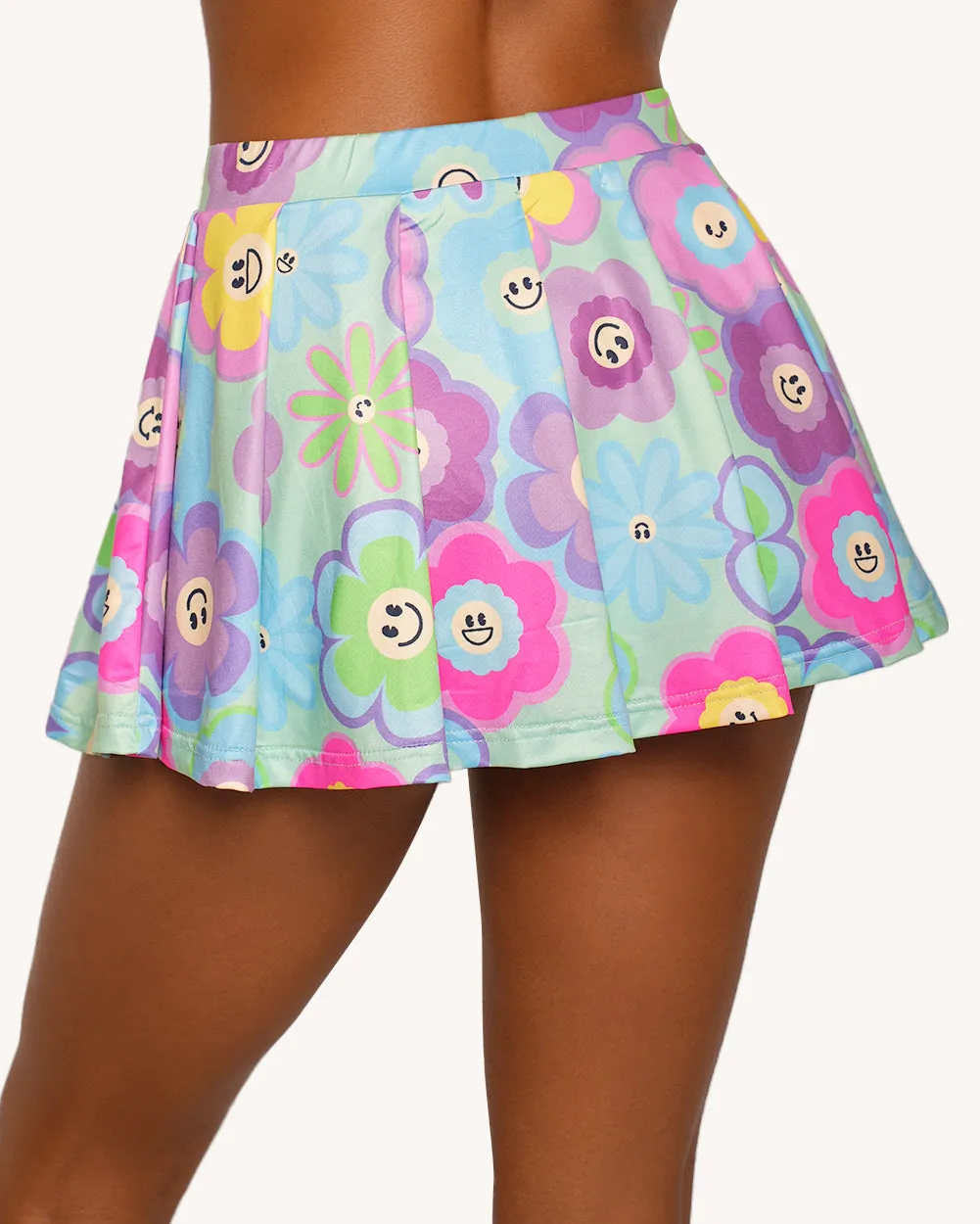 Blossoming Mini Skater Skirt sold by iHeartRaves product image thumbnail 2