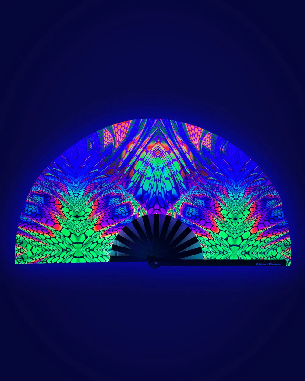 Viper Vision UV Reactive Hand Fan sold by iHeartRaves product image thumbnail 2