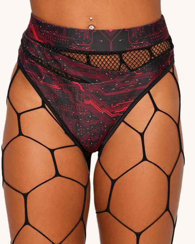 Infinite Matrix Fishnet Bottoms sold by iHeartRaves