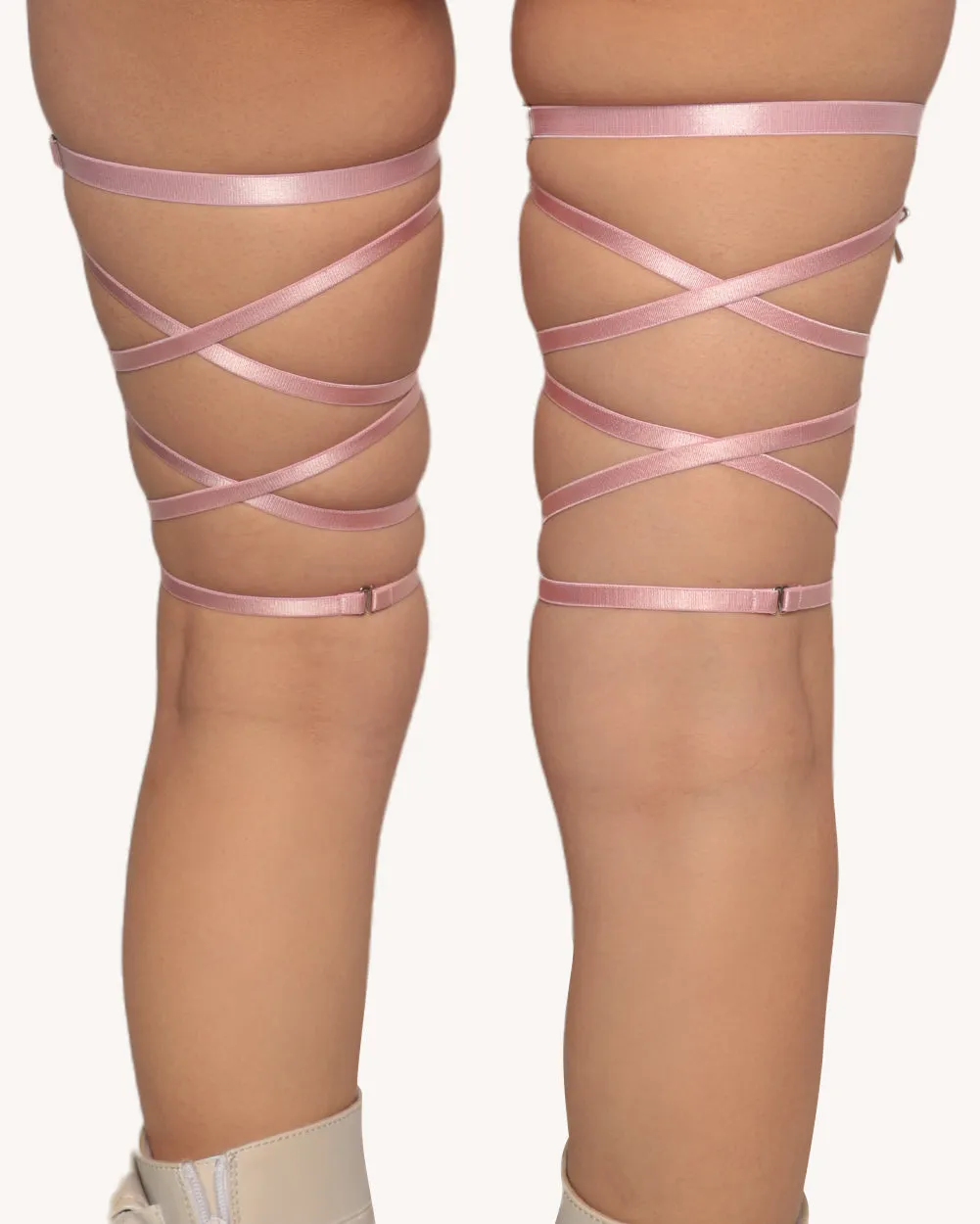 Meet Cute Bow Charm Pair Leg Wraps sold by iHeartRaves product image thumbnail 2