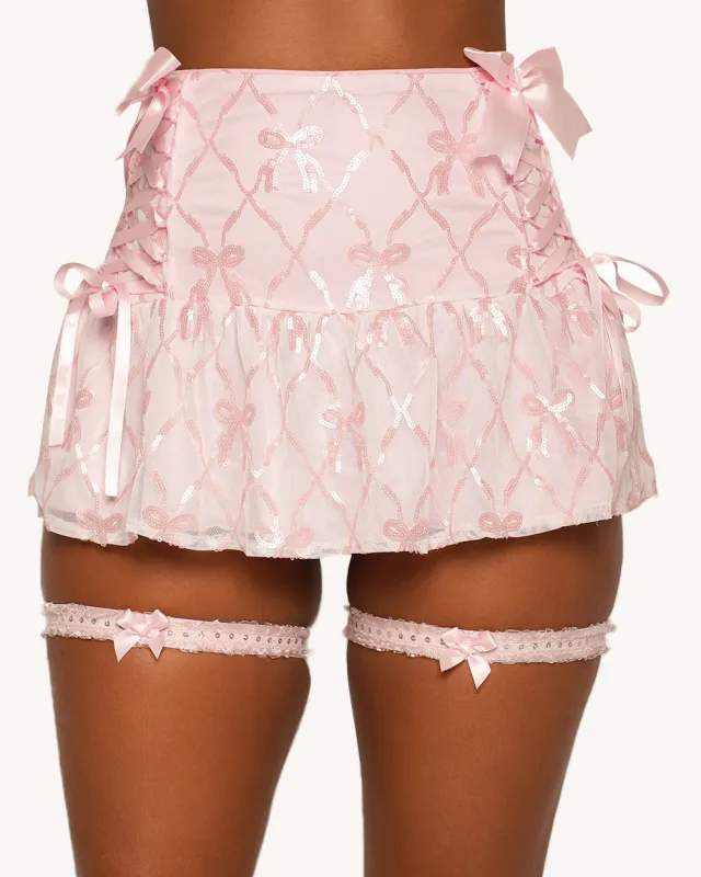 Dancing Through a Daydream Skirt with Garter sold by iHeartRaves