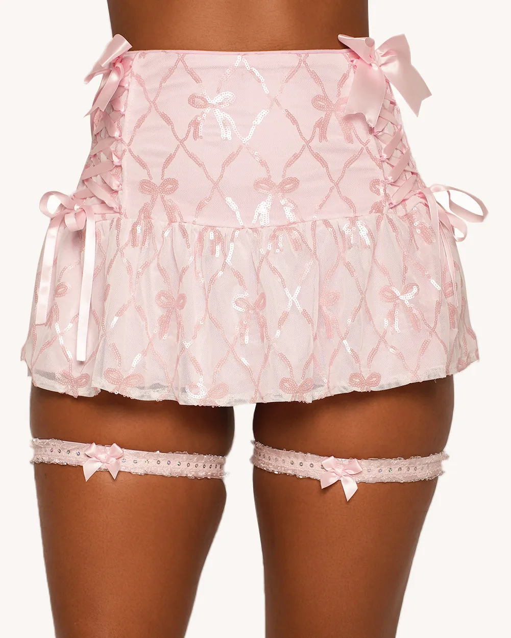 Dancing Through a Daydream Skirt with Garter sold by iHeartRaves