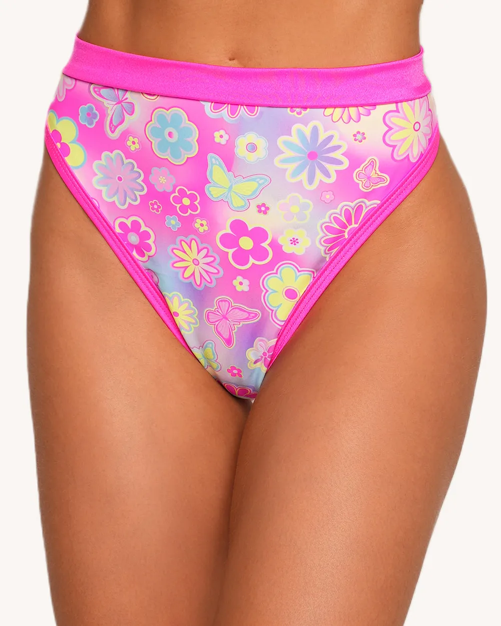 Rolita Couture x iHR Lucid Garden Bootylicious Bottoms sold by iHeartRaves