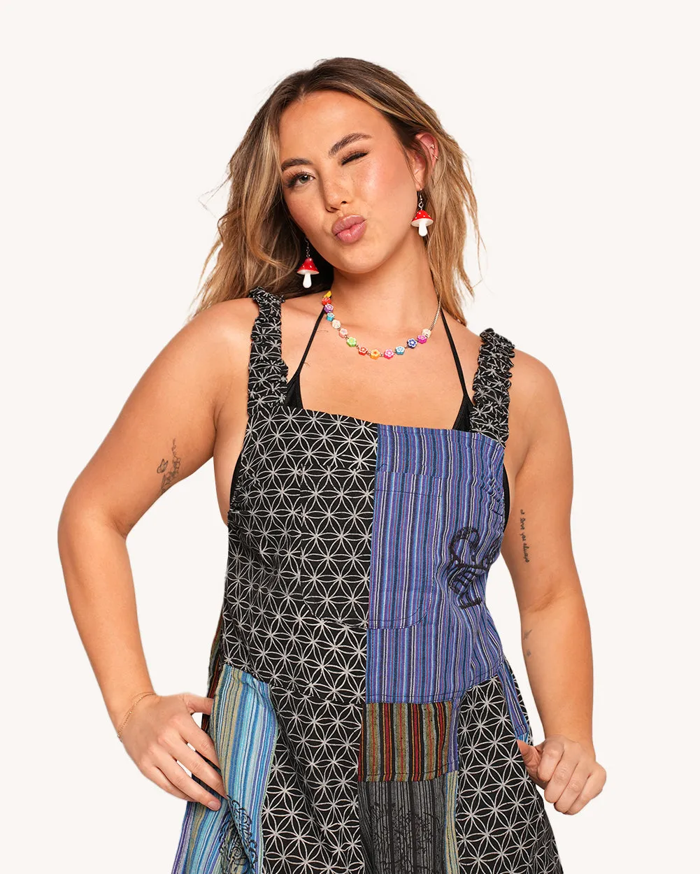 Charged Aura Overalls sold by iHeartRaves product image thumbnail 4
