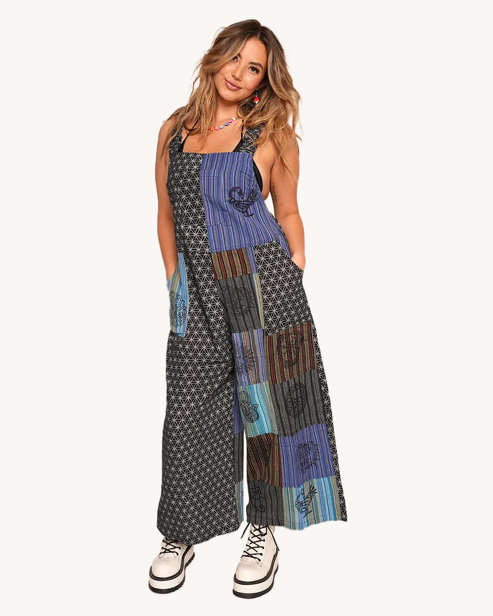 Charged Aura Overalls sold by iHeartRaves product image thumbnail 3