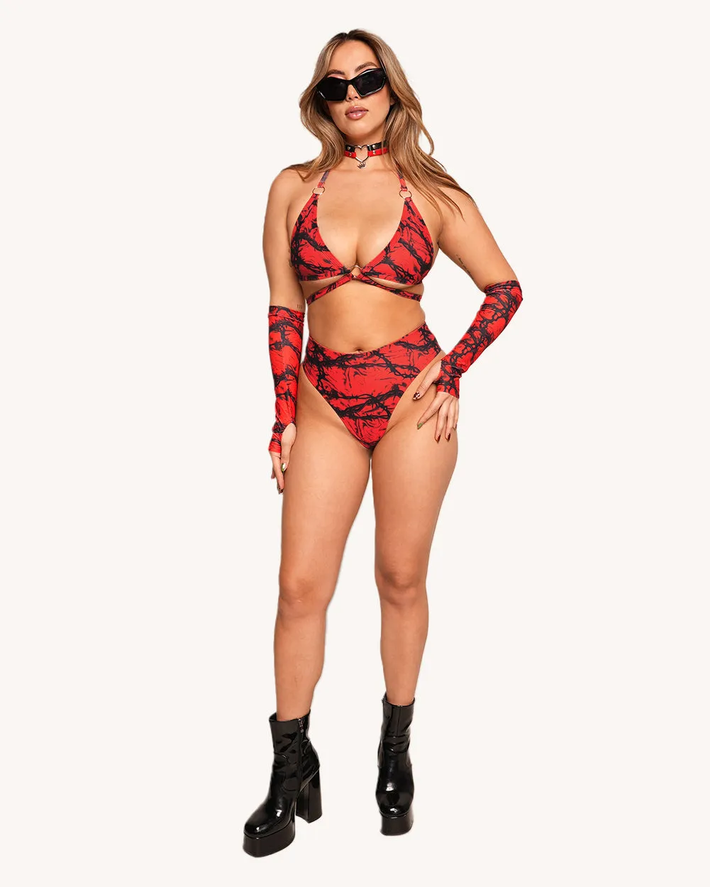 Depths of the Damned Top with Sleeves sold by iHeartRaves product image thumbnail 4