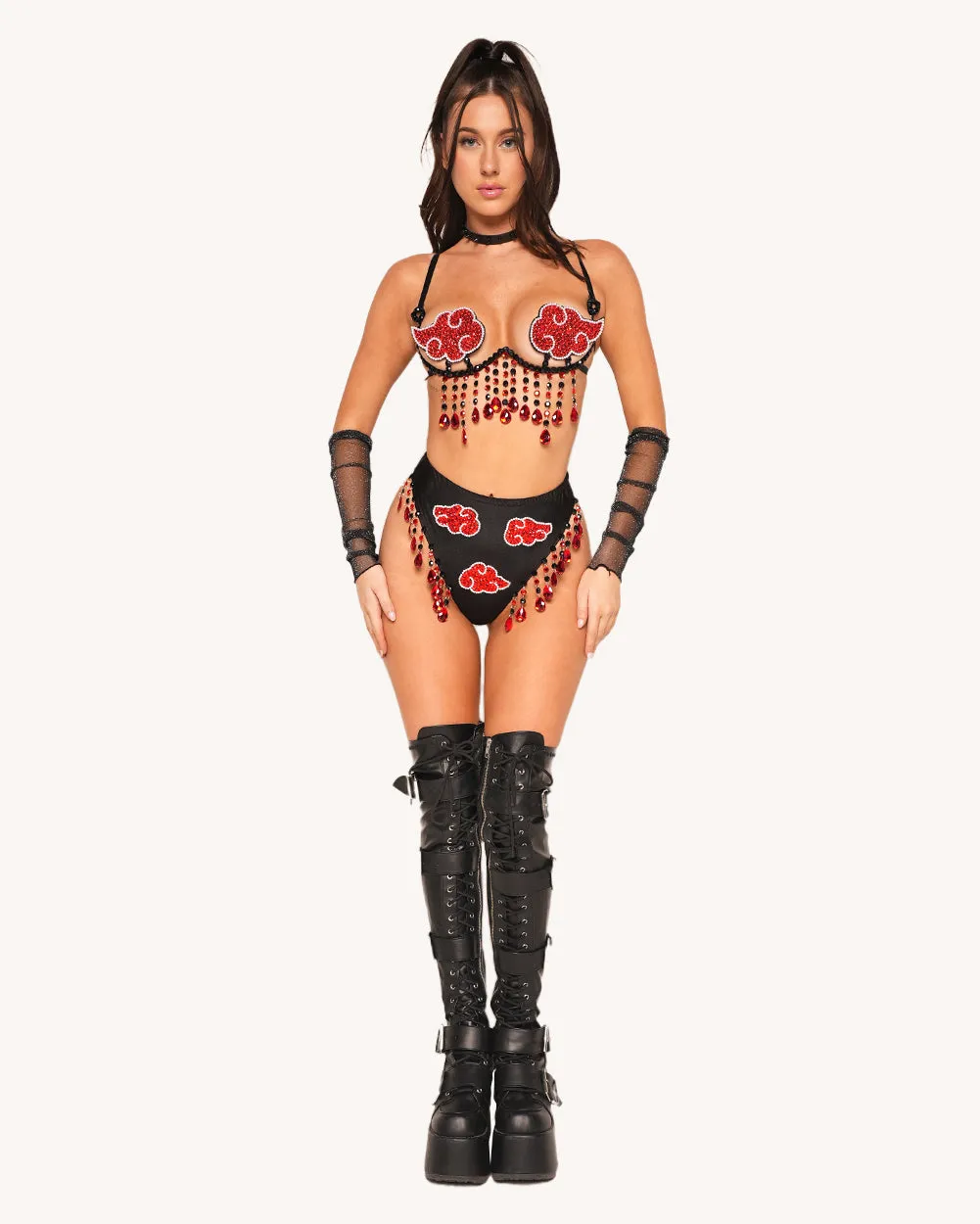 Fire Shadow Festival Bottoms sold by iHeartRaves product image thumbnail 3