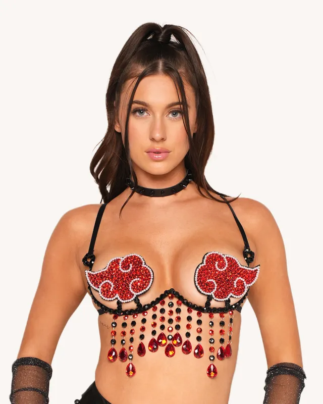 Fire Shadow Carnival Bra sold by iHeartRaves