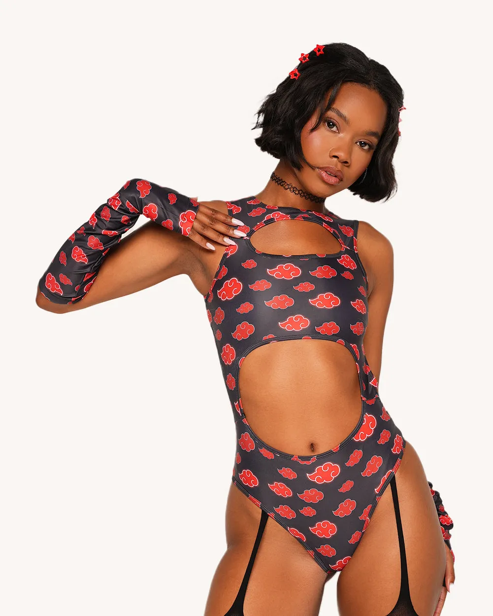 Fire Shadow Bodysuit Set sold by iHeartRaves