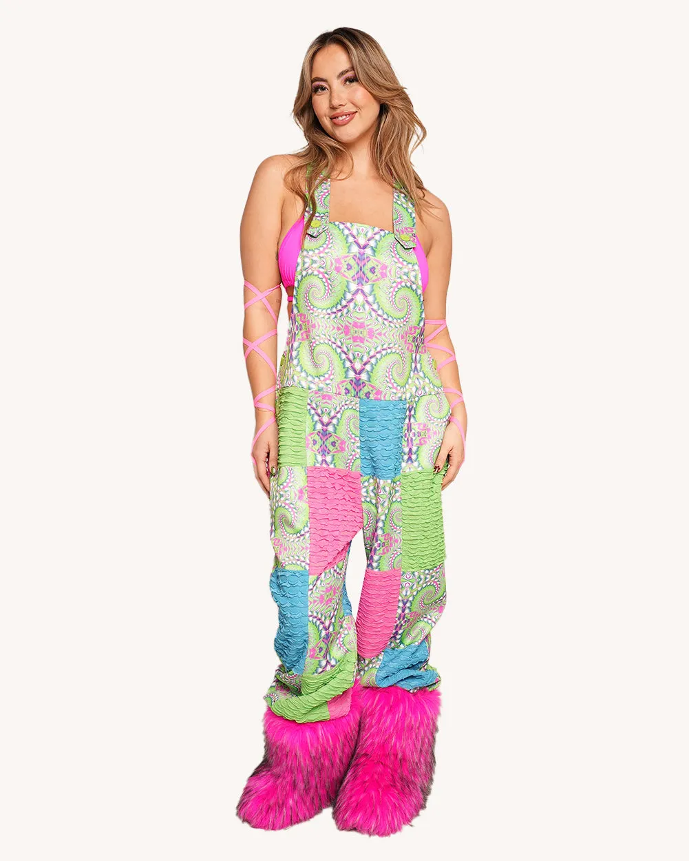 Spirit of the Forest Overalls Outfit sold by iHeartRaves product image thumbnail 2