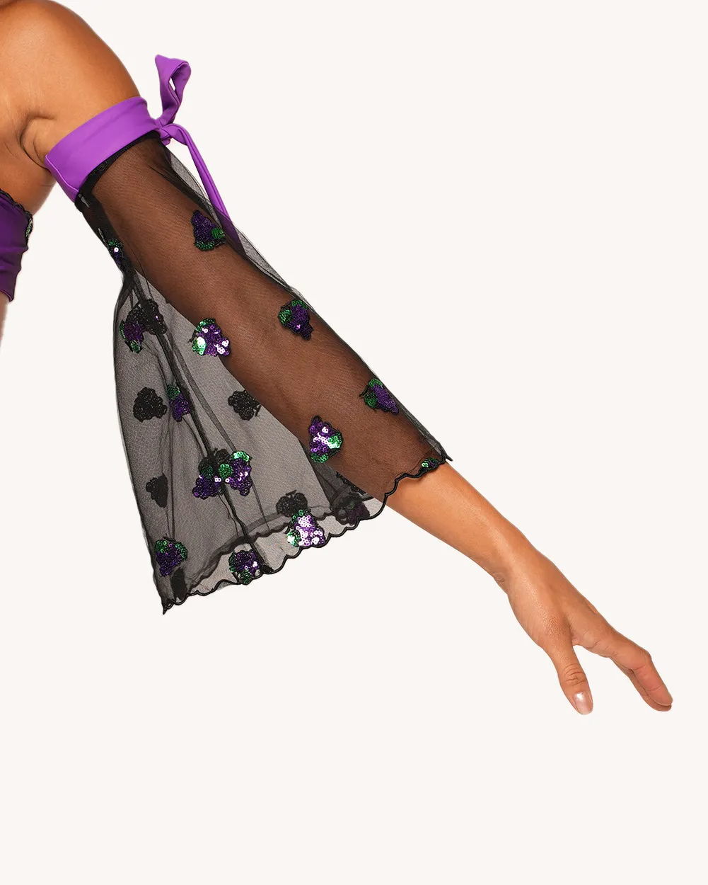 Grape Jelly Top with Sleeves sold by iHeartRaves product image thumbnail 3