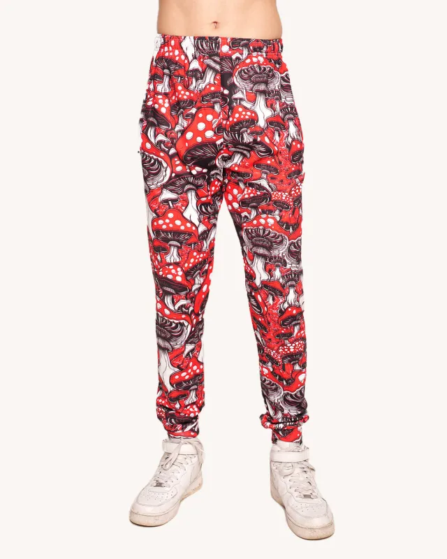 Secret of Life Mushroom Joggers sold by iHeartRaves
