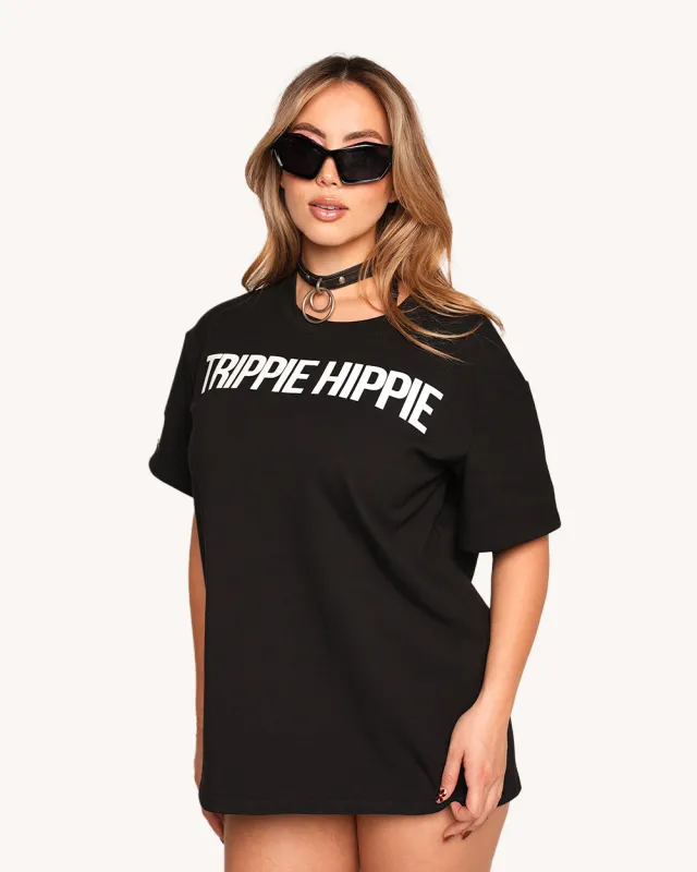 Trippie Hippie Oversized Tee sold by iHeartRaves