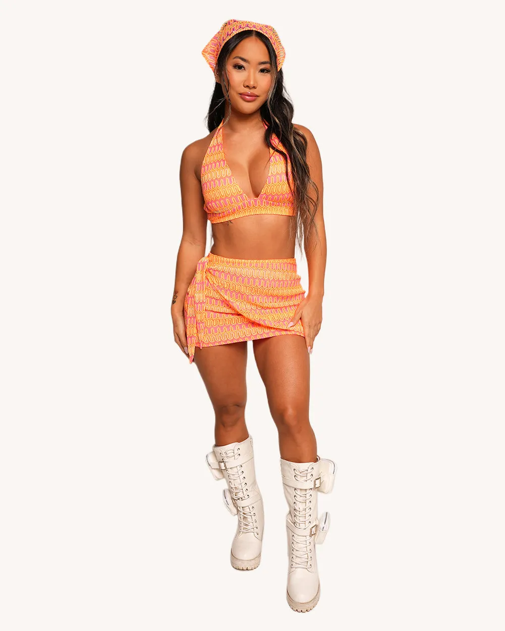 Sunkissed Skirt sold by iHeartRaves product image thumbnail 3