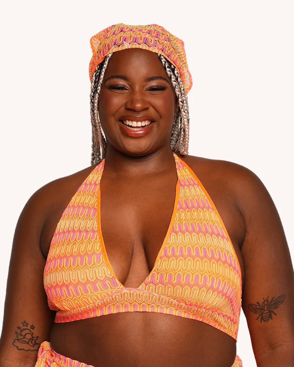 Sunkissed Top with Head Scarf sold by iHeartRaves product image thumbnail 5