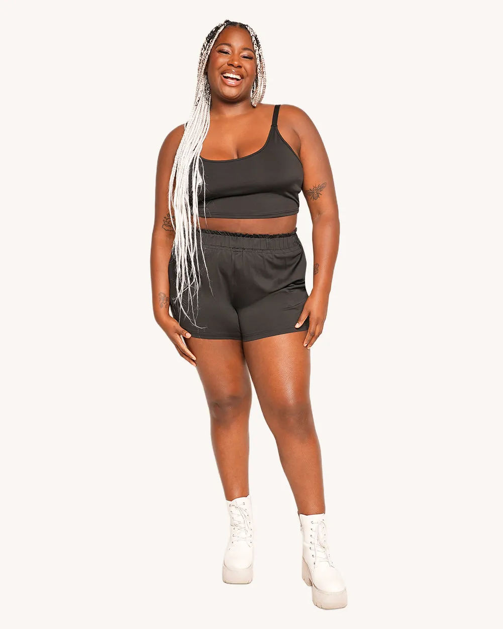 Getting Hyped Relaxed Shorts sold by iHeartRaves product image thumbnail 5