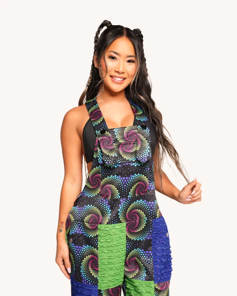 Hypno Overalls sold by iHeartRaves product image thumbnail 3