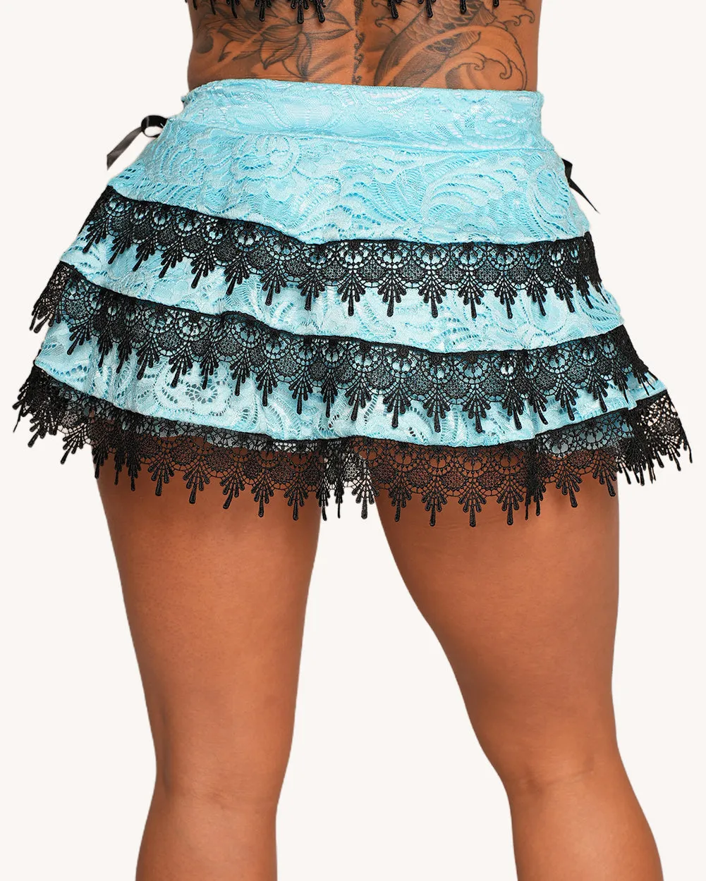 Jami Jones x iHR Lace Me Up Skirt sold by iHeartRaves product image thumbnail 2