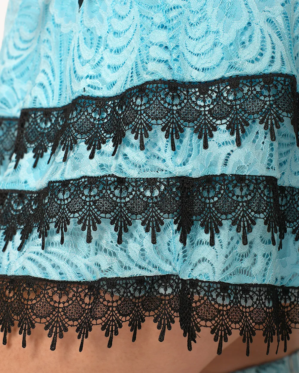 Jami Jones x iHR Lace Me Up Skirt sold by iHeartRaves product image thumbnail 5