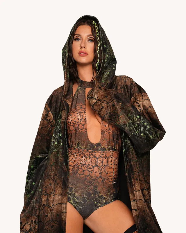 Raptor's Wake Robe sold by iHeartRaves