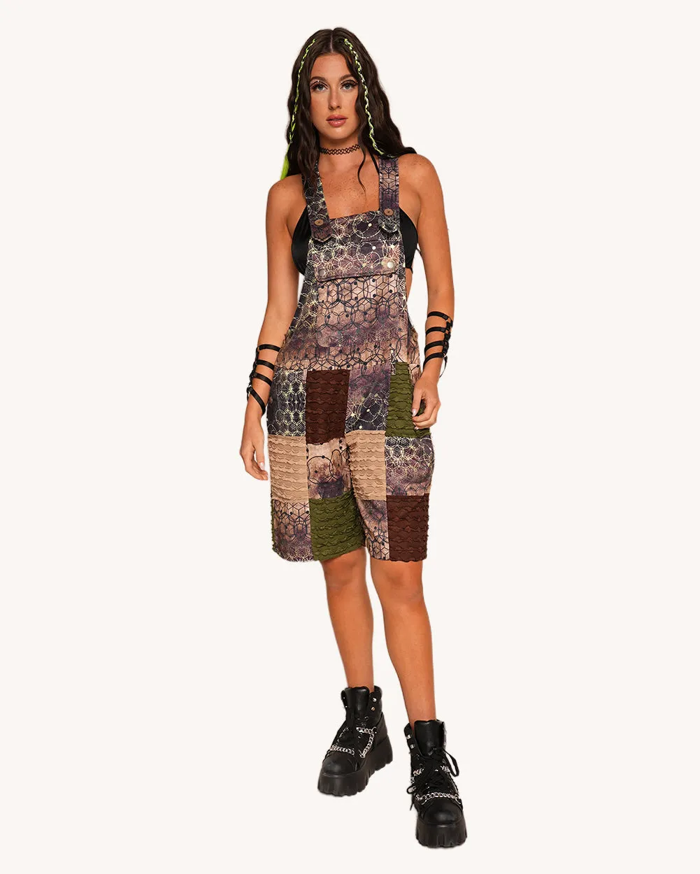 Raptor's Wake Overalls sold by iHeartRaves product image thumbnail 4