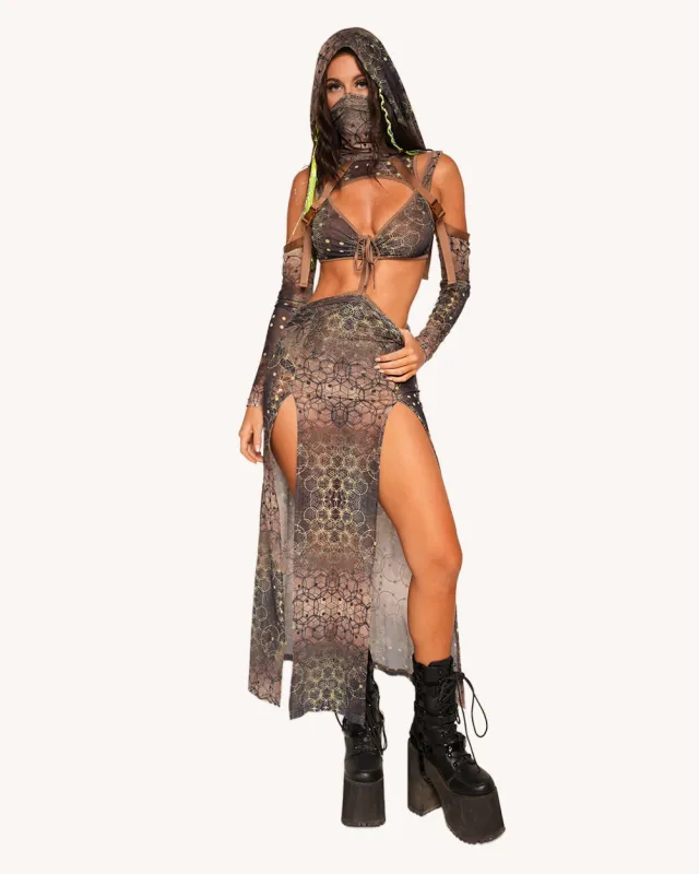 Raptor's Wake Dress sold by iHeartRaves