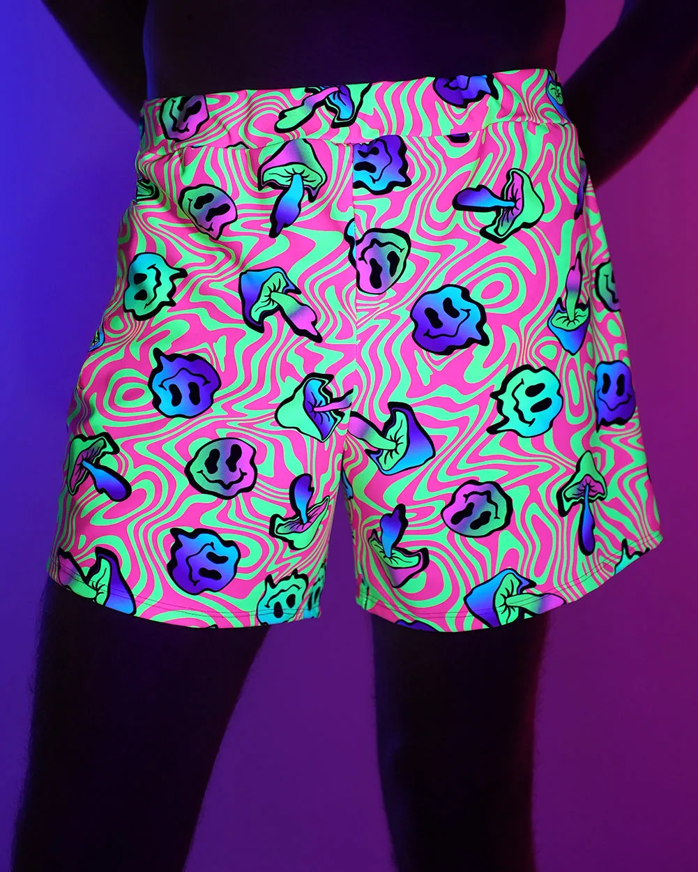 Rolita Couture x iHR Am I Tripping Easy Rider Shorts sold by iHeartRaves product image thumbnail 2