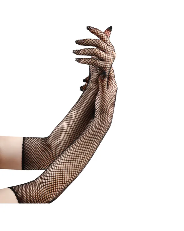 Unbothered Fishnet Gloves sold by iHeartRaves
