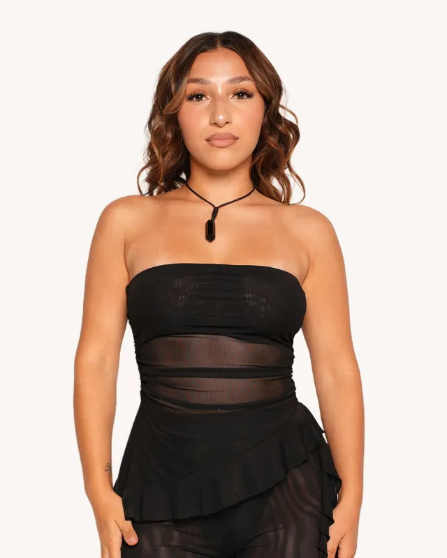 Y2K Princess Crop Top sold by iHeartRaves