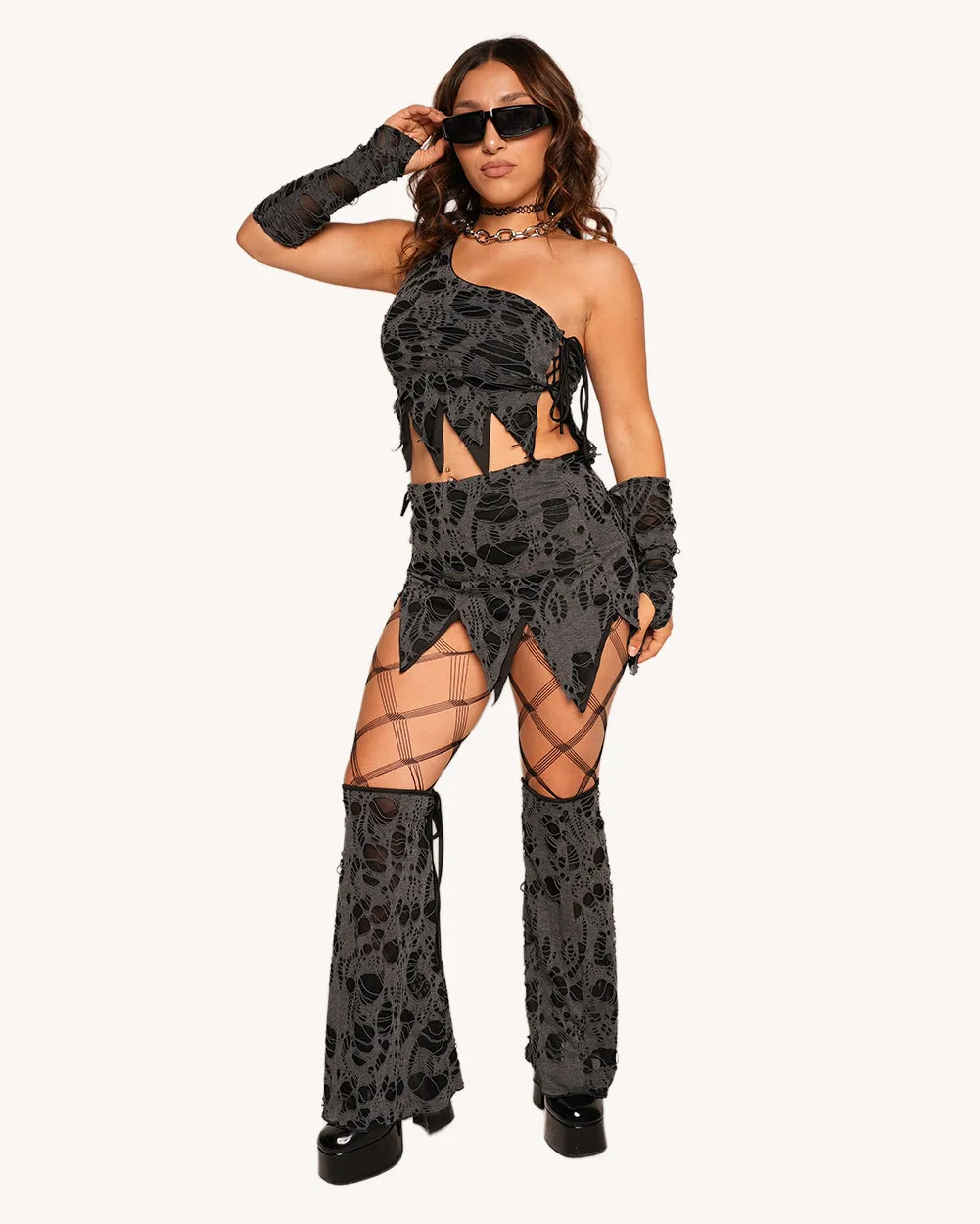 Outbreak Top with Sleeves sold by iHeartRaves product image thumbnail 5