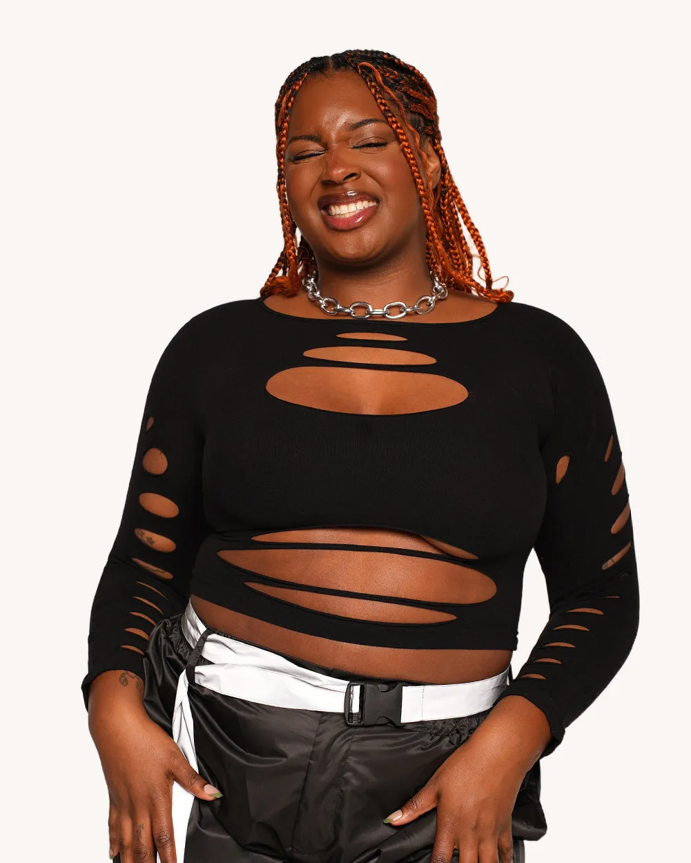 3AM Mood Long Sleeve Top sold by iHeartRaves product image thumbnail 4